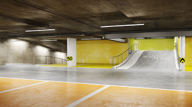 фото / Стяжка для гаражей